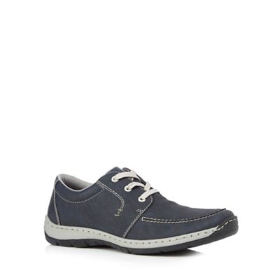 Rieker Navy casual lace up shoes